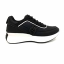 Women trendy sneakers - Black