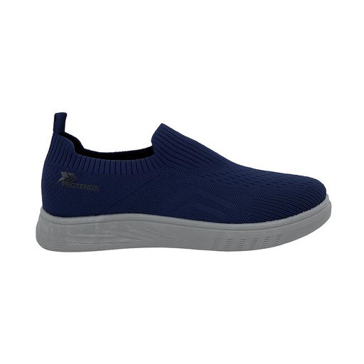 Men knitted slip-ons - Navy