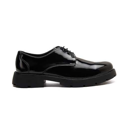 Men's shiny casual shoes - Black