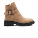 Women chamois boots - Beige