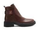 Women leather boots - Brown