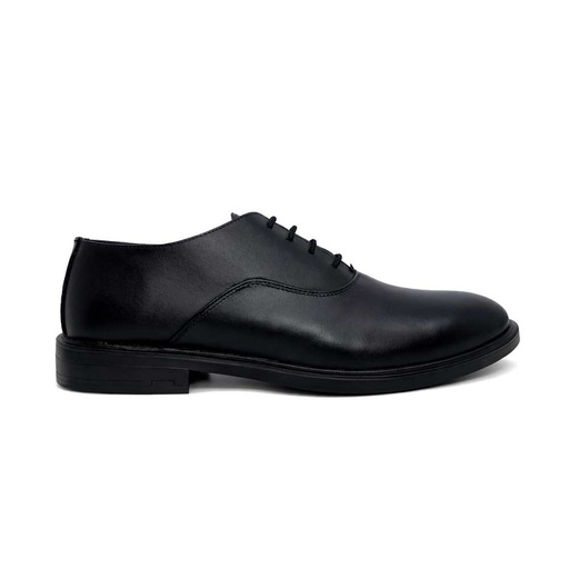 Men's Oxford Genuine Leather Shoe - Black