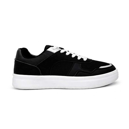 Men's Fabric Sneakers - Black