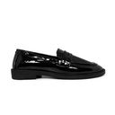 Women's Gloosy Moccasin - Black