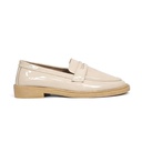 Women's Gloosy Moccasin - Beige