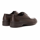 Genuine leather men casual shoe - Brown1