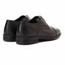 Men leather derby shoes - Black1