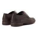 Men leather classic shoes - Brown