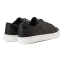 Men's lace-up basic sneakers - Black
