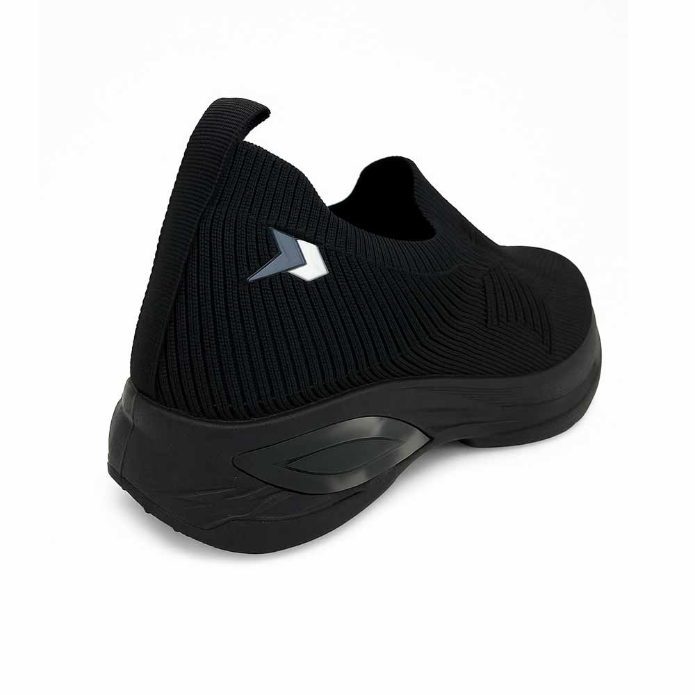 Unisex teens knit shoes - Black1