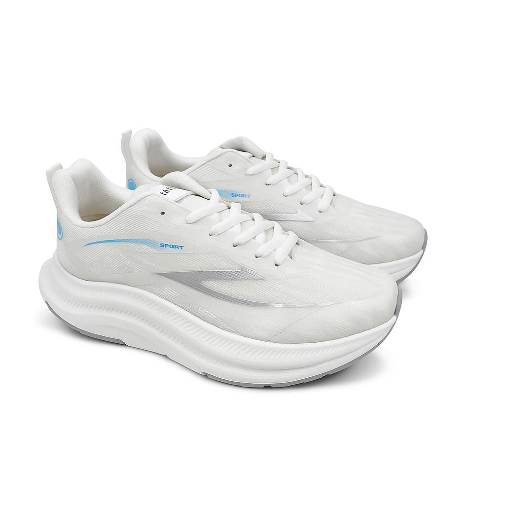 Women's fabric trainers - Grey1