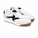 Women's Retro Suede Sneakers - White