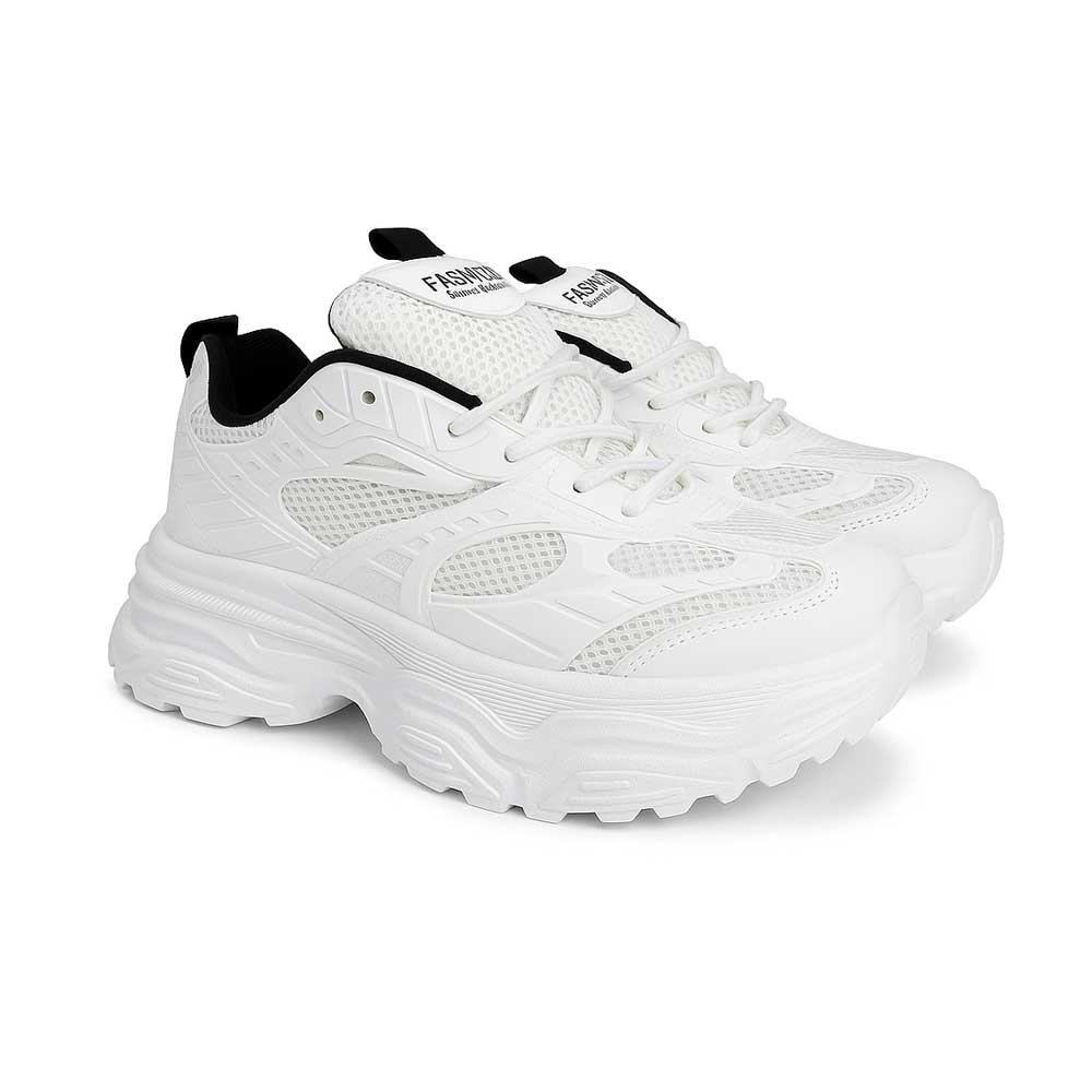 Men's fashion trainers - White*Black