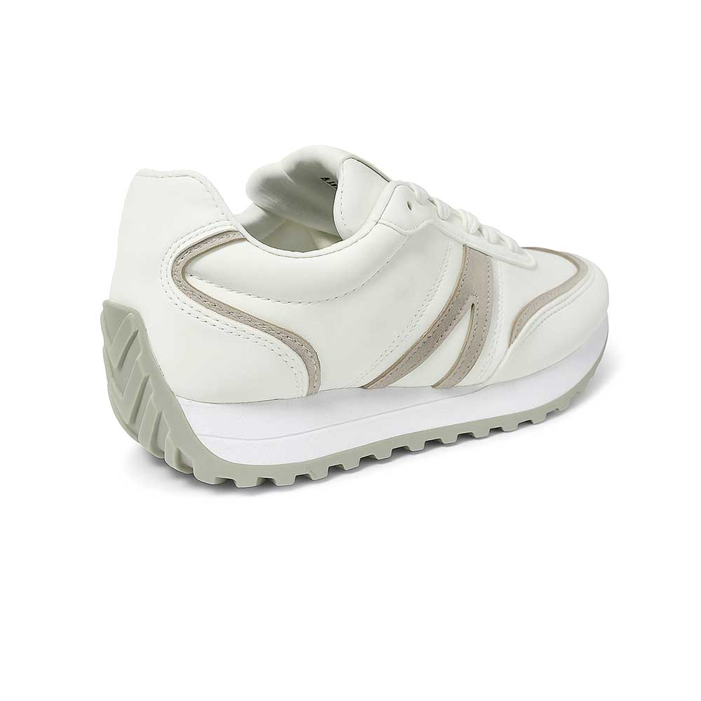 Women's Retro Sneakers - White*Silver1