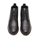 Men's leather lace-up boots - Black4