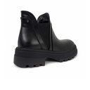 Women's leather chelsea boot - Black1