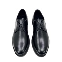 Men leather trendy shoes - Black2