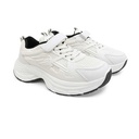 Kids fashion trainers - White*Black