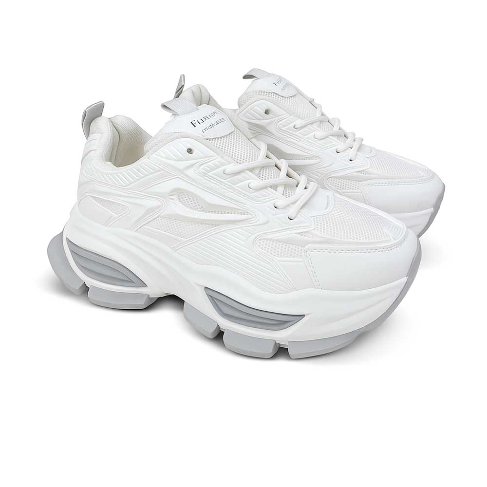 Men's fashion Sneakers - White