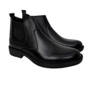 Men's Leather Chelsea Boot - Black