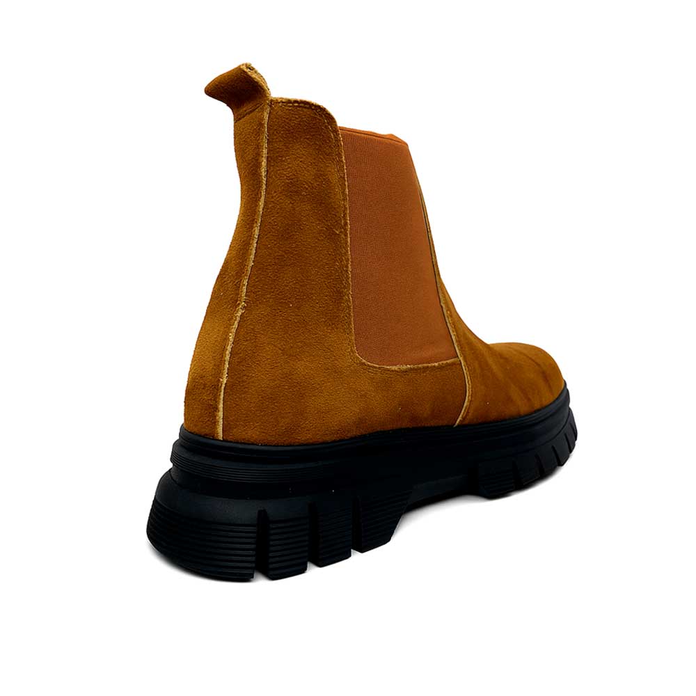 Men's Suede Chelsea Boot - Havana1