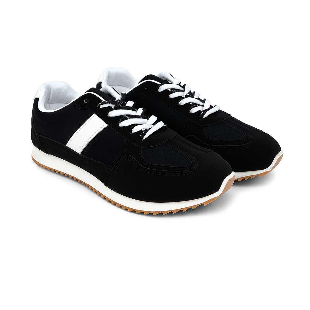 Men's Sporty Trainers - Black