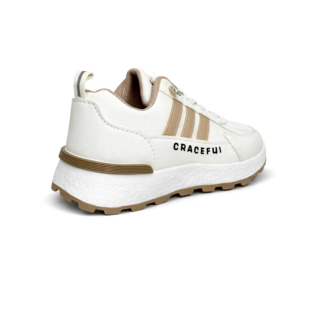 Unisex Teens Sneakers - Beige1