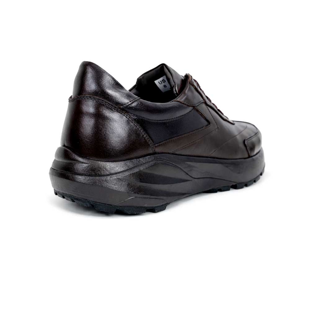 Men's Genuine Leather Shoes - Brown1