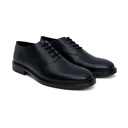 Men's Oxford Genuine Leather Shoe - Black