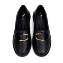 Women's Chic Moccasin - Black1