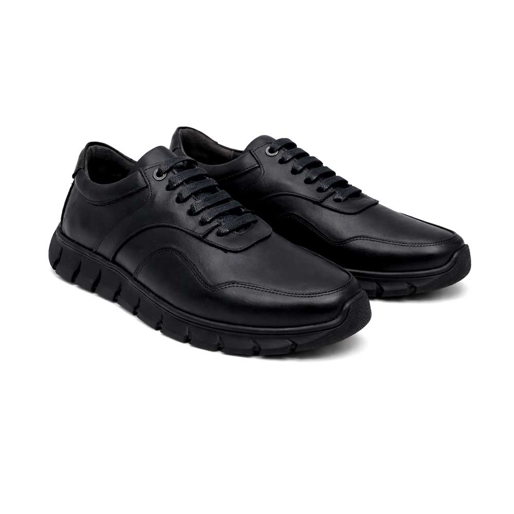 Men's Genuine leather shoes - Black