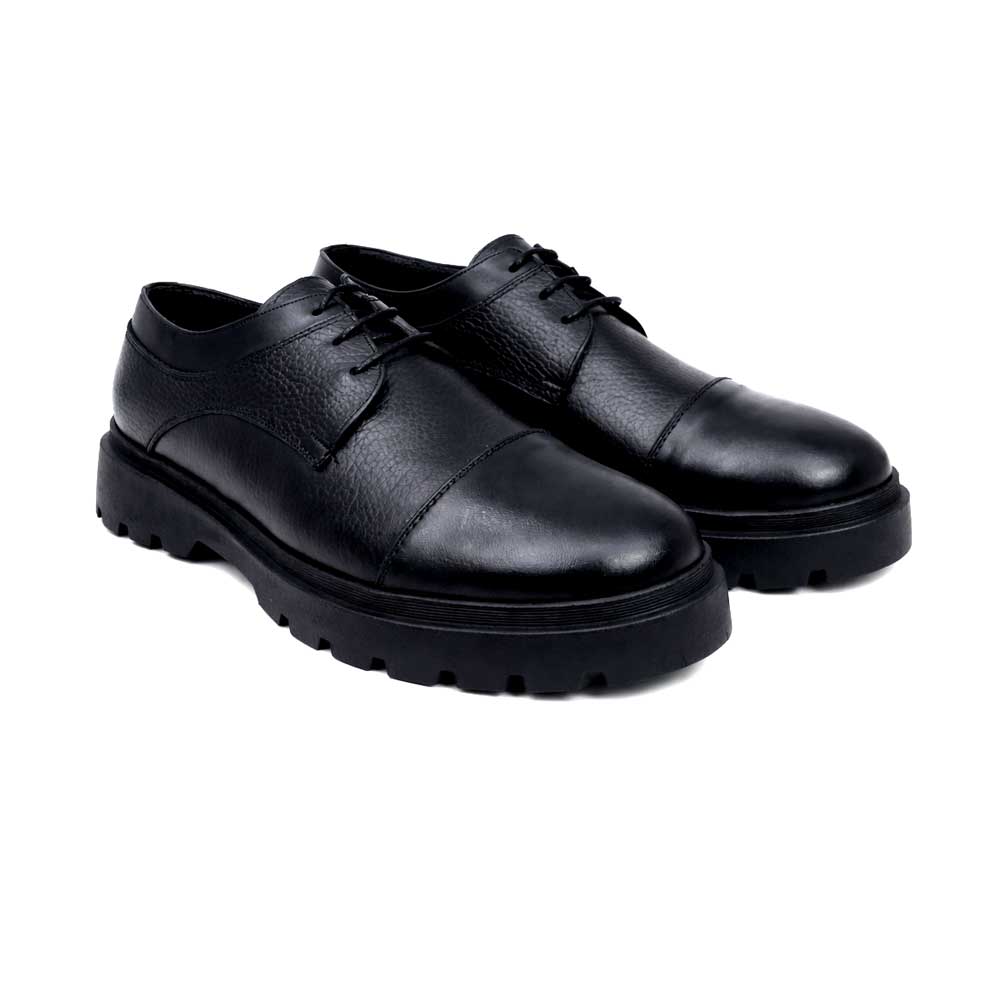Men's Trendy platform shoes - Black