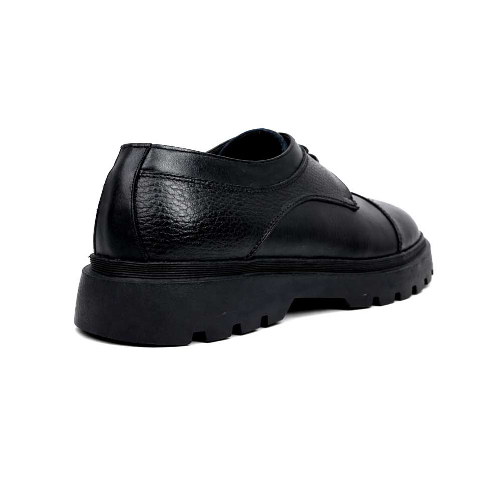 Men's Trendy platform shoes - Black1