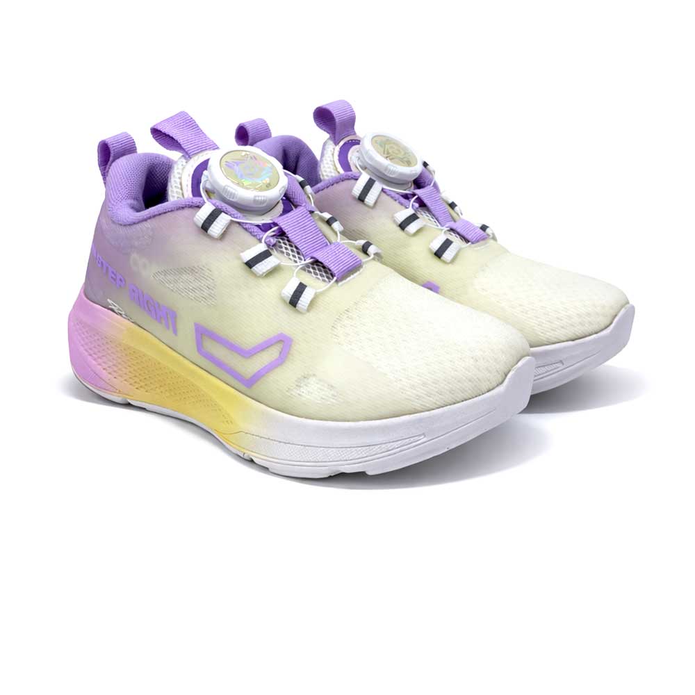 Girly Color-Step Teens Trainers - Purple