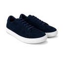Men's Genuine Suede Sneakers - Navy