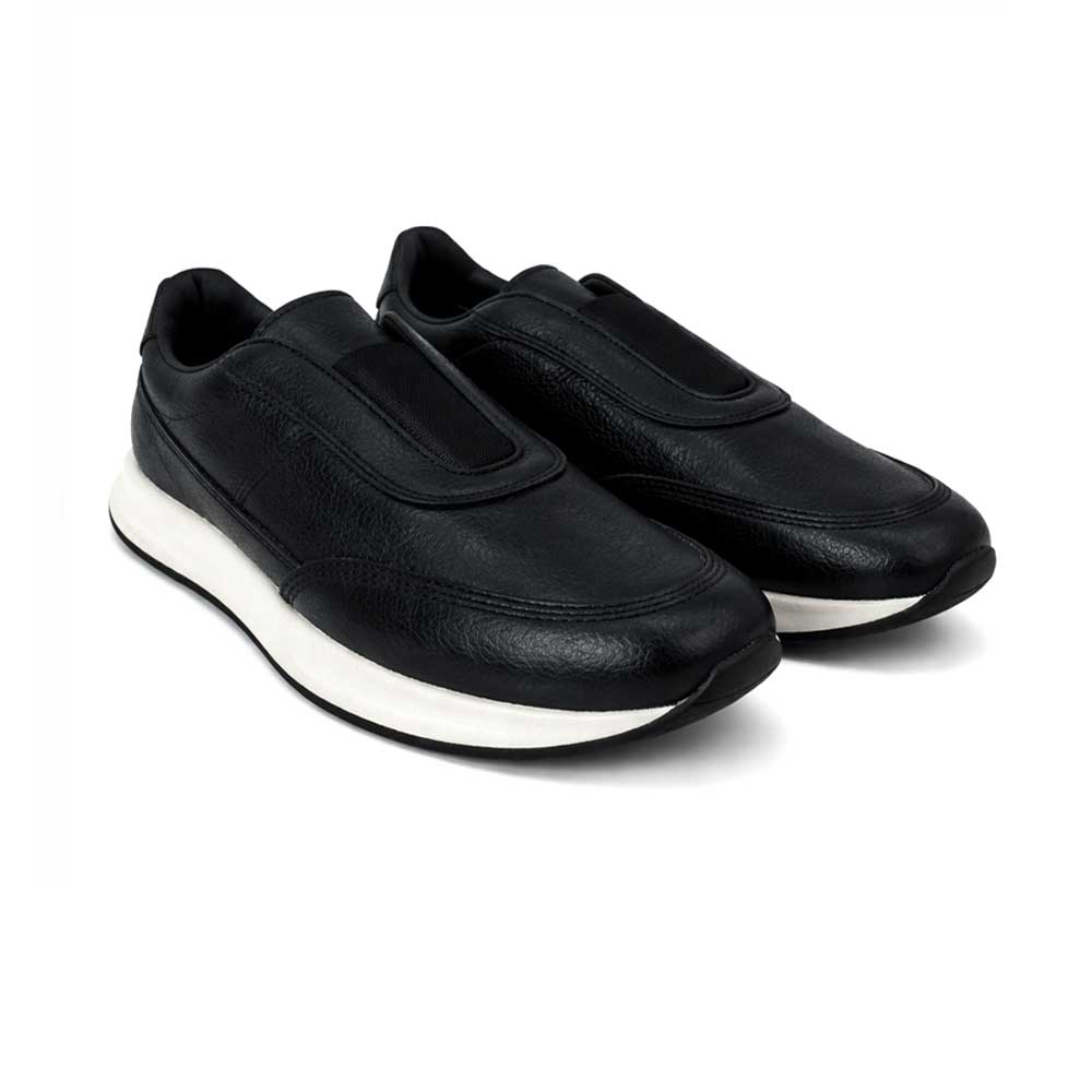 Men's Genuine Leather Fashion Shoes - Black