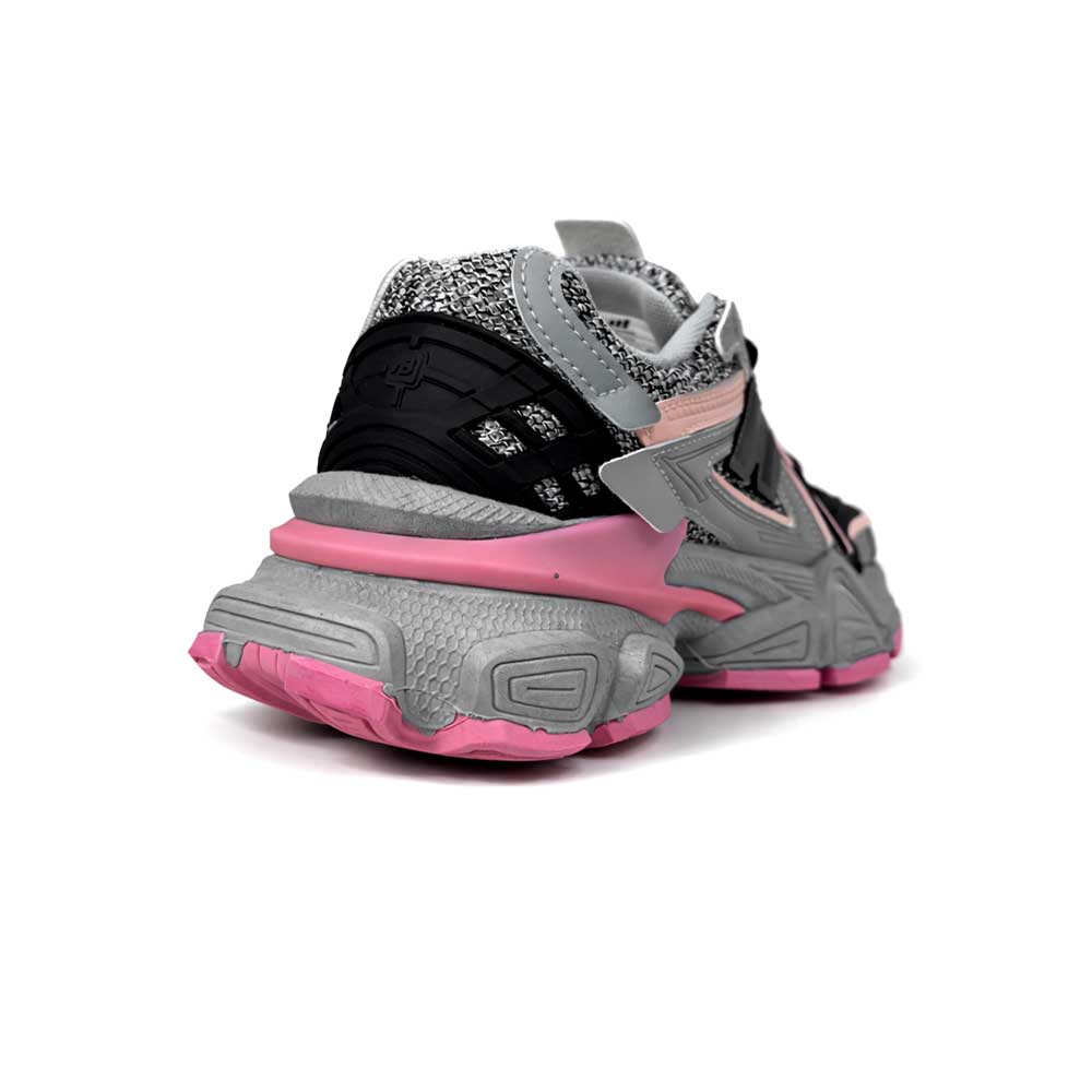Women's Fashionable Chunky Sole Sneakers - Pink1
