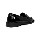 Women's Gloosy Moccasin - Black2