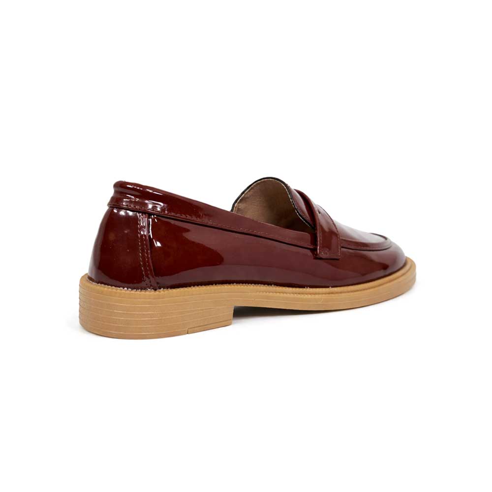 Women's Gloosy Moccasin - Brown1