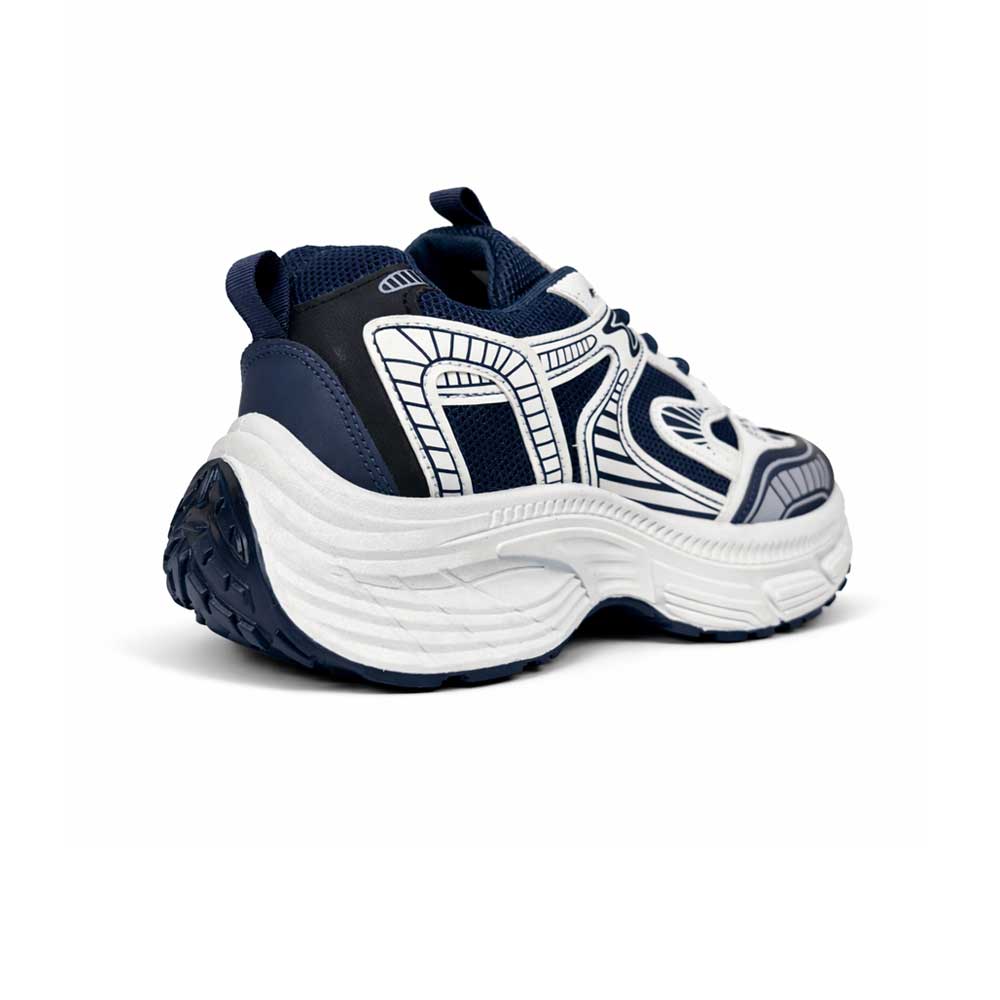 Women's Stylish Trainers - Navy1
