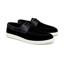 Men's Mixed Color Moccasin - Black