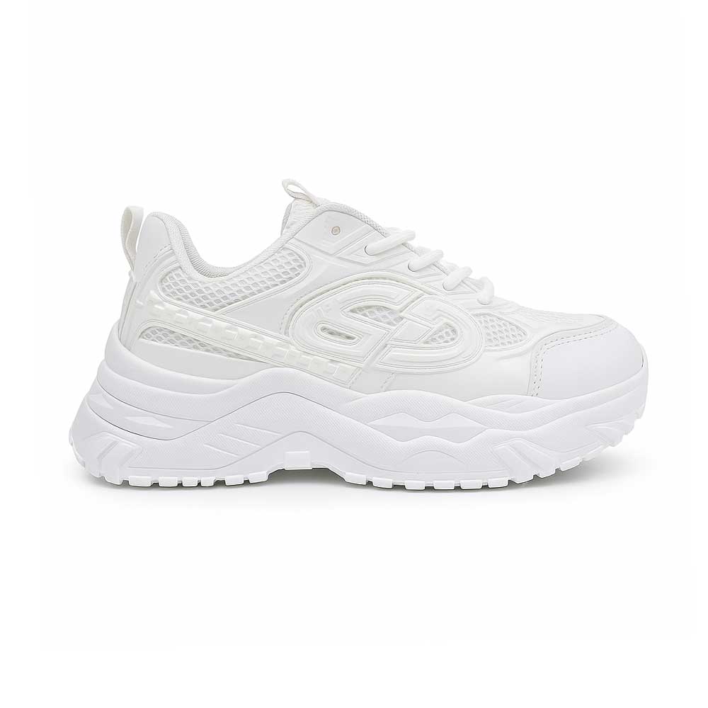 Fashion women sneakers - White