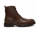 Men's leather half boot - Brown