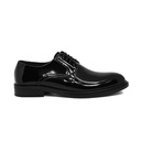 Men's Shiny Classic Shoes - Black