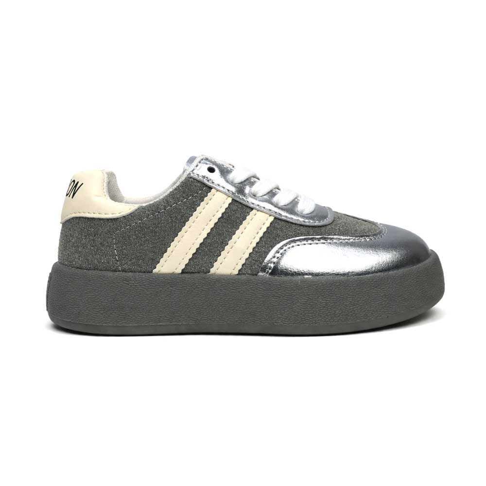 Unisex Chamois Children Sneakers - Grey