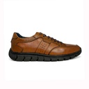Men geniune leather shoes - Havana
