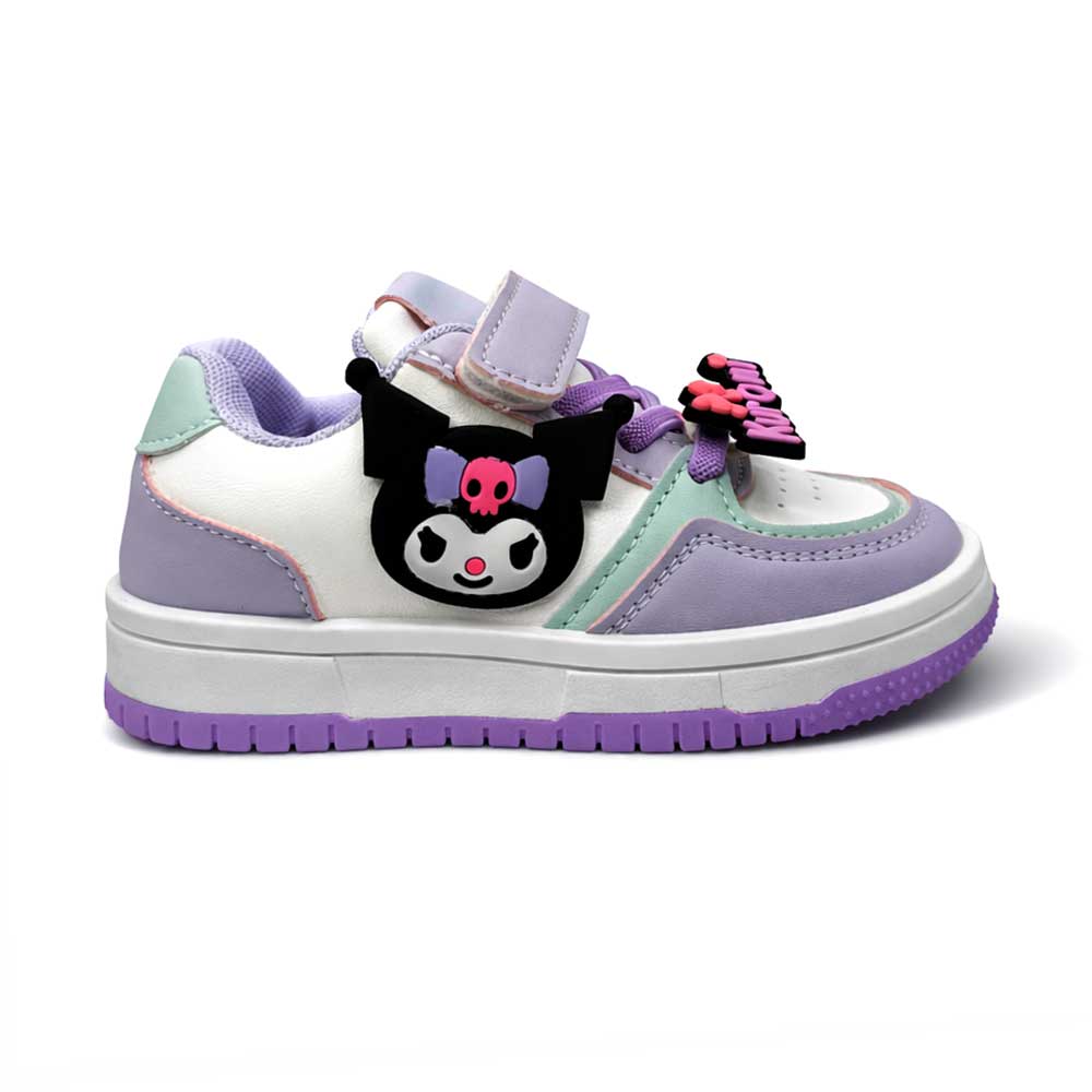 Girly Kuromi Sneakers - Purple