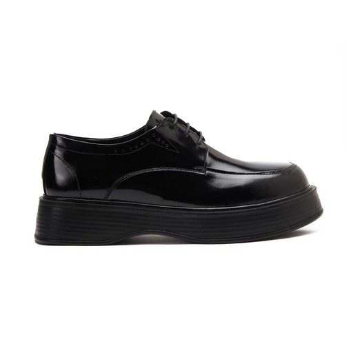Men's Stylish leather shoes - Black