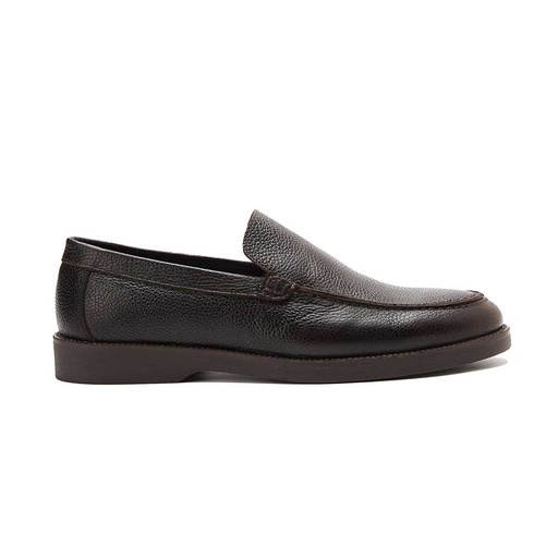 Men's leather moccasins - Brown