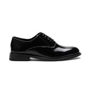 Glossy Men Shoes - Black